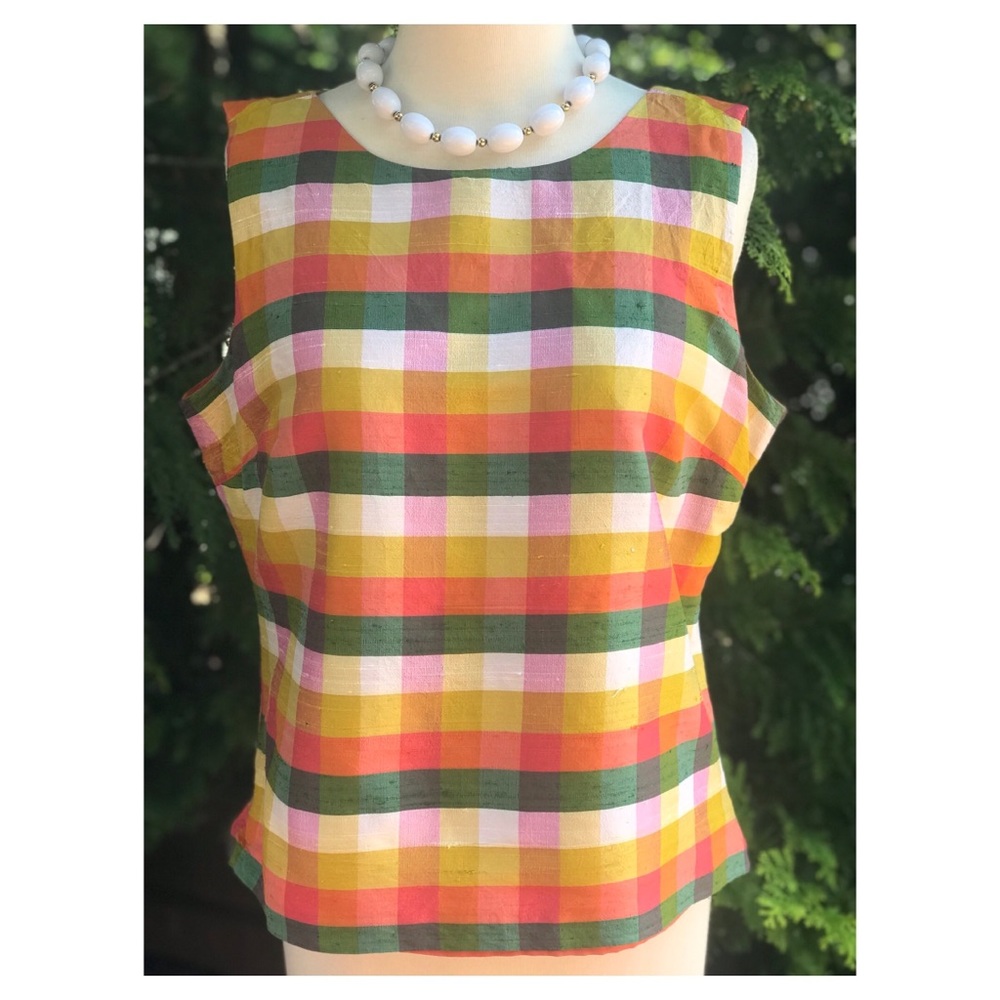 Talbot’s sleeveless top.